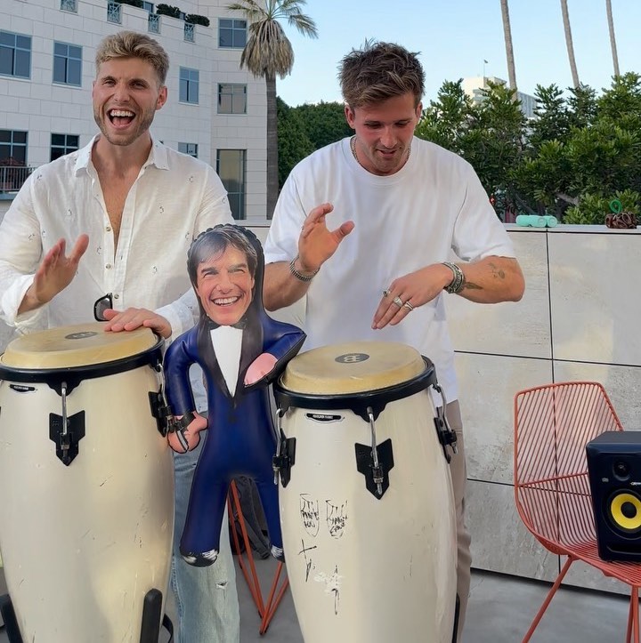 Tuxedo Blue Blow Up Doll