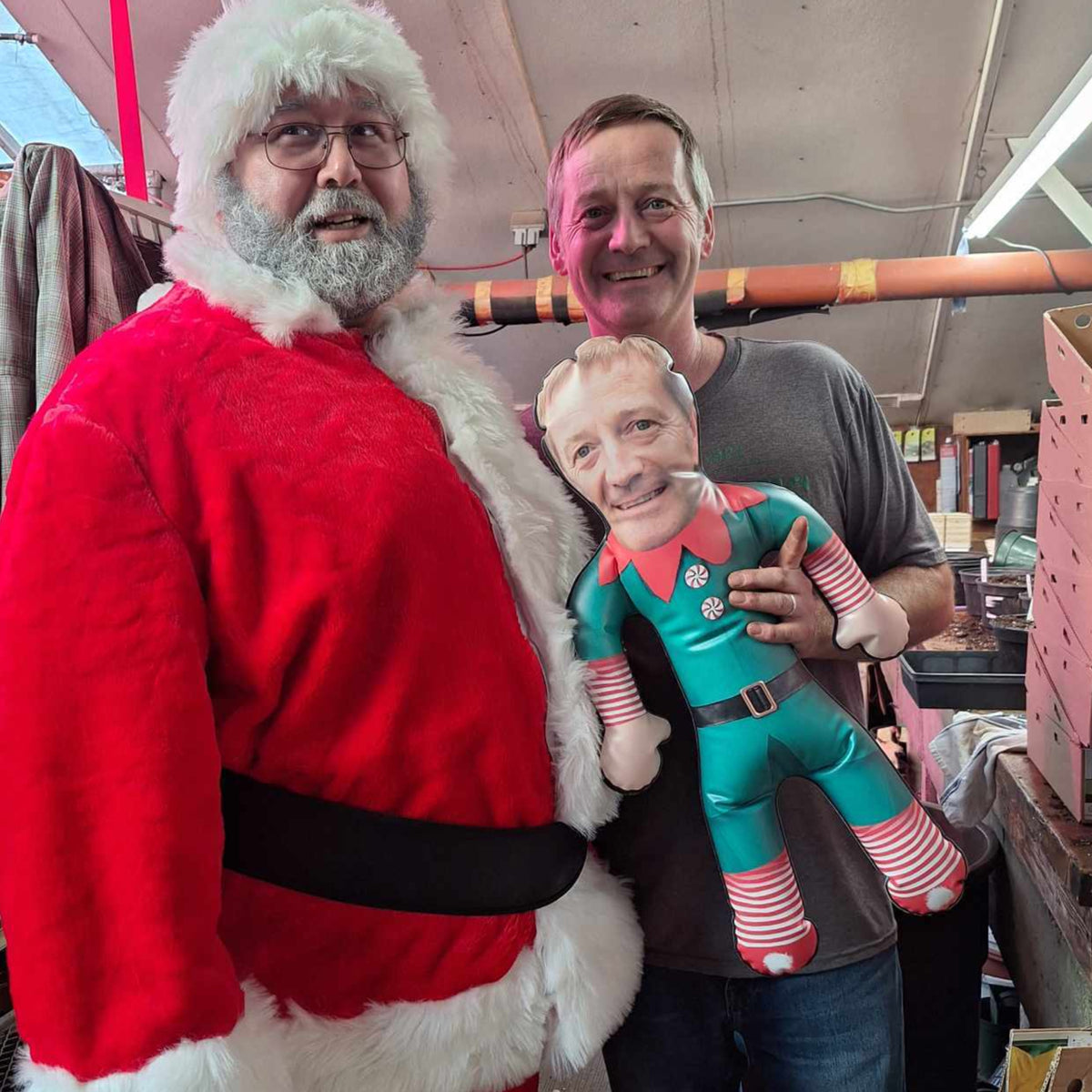 Elf Man Blow Up Doll