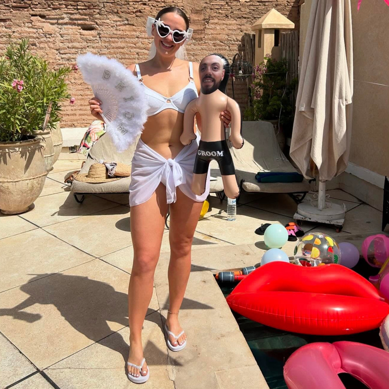 Groom Trunks Blow Up Doll