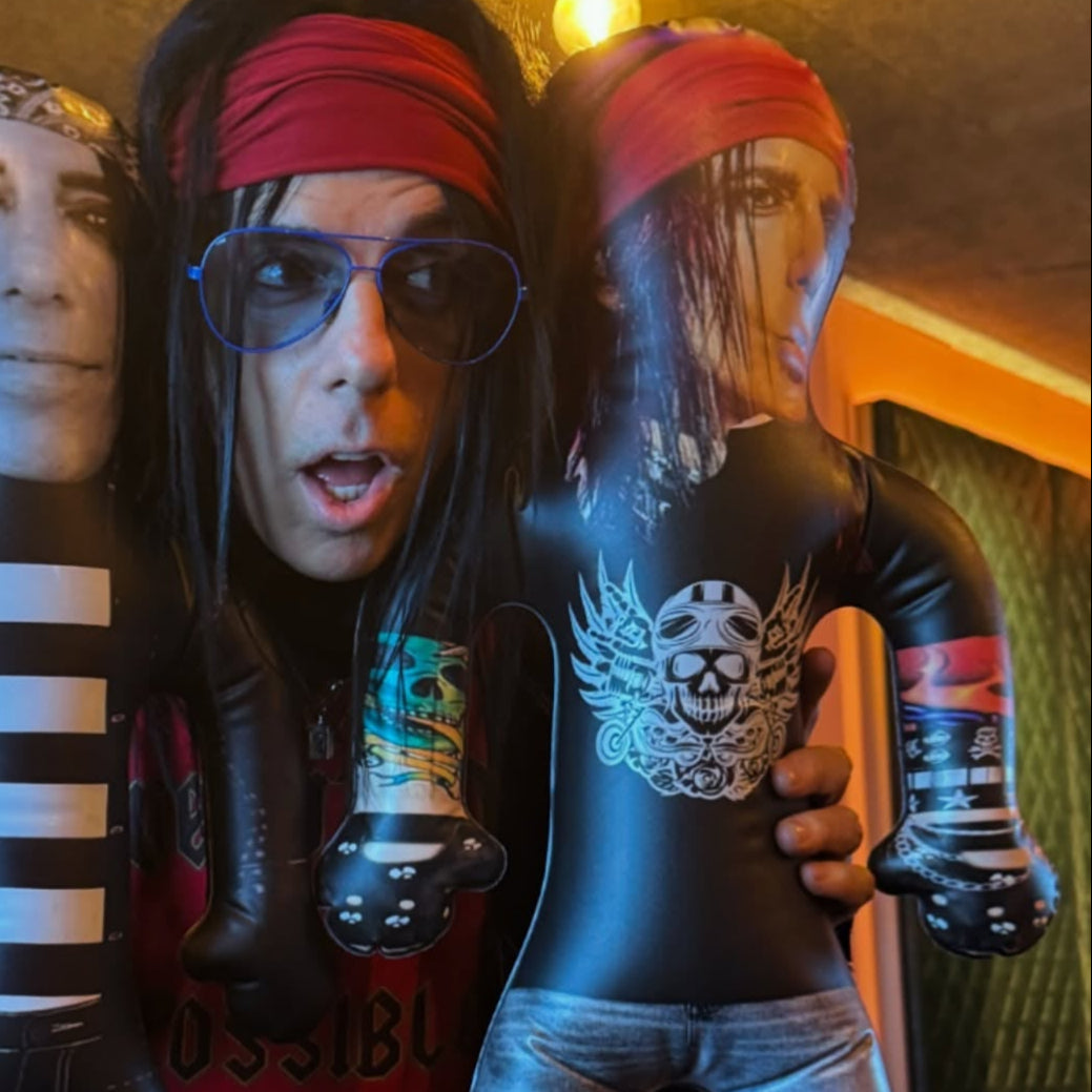 Retro Rocker Blow Up Doll