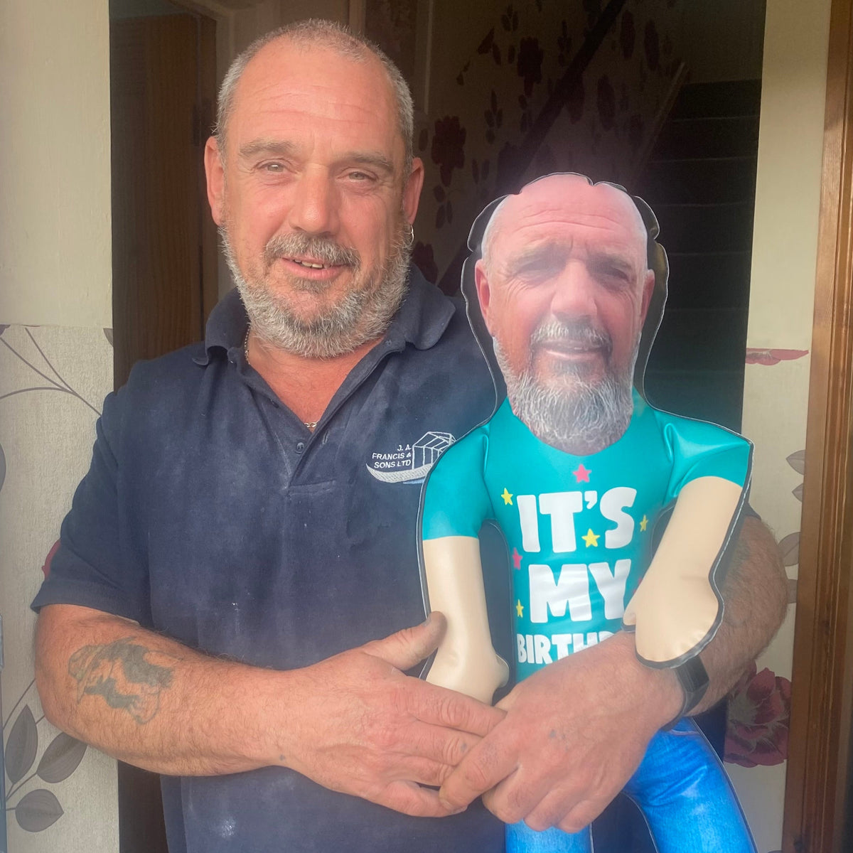 It's My Birthday Blow Up Doll