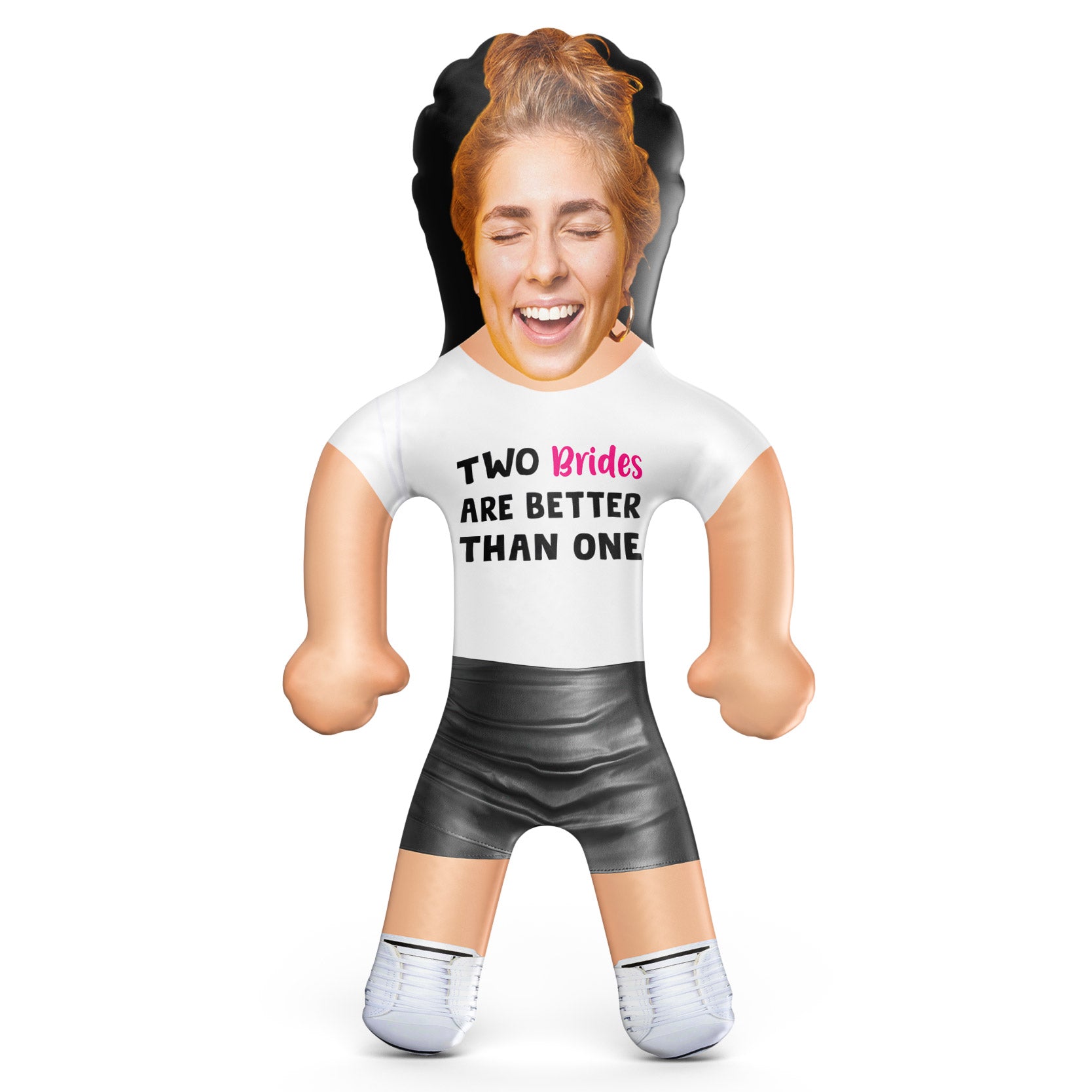 Two Brides Are Better Than One Blow Up Doll