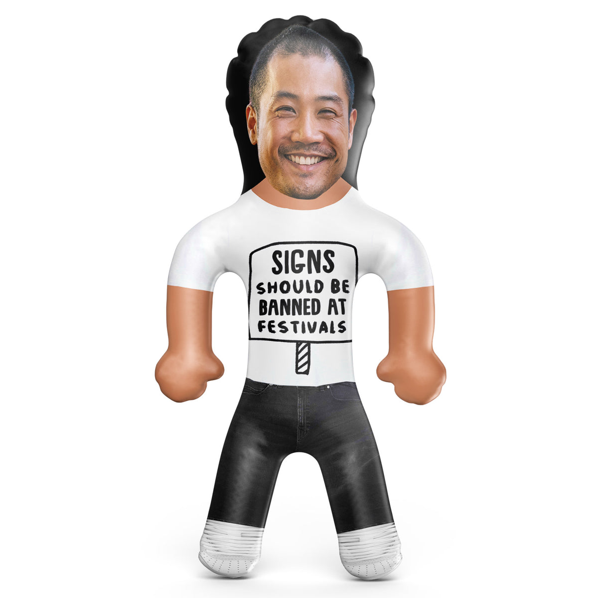 Signs Should Be Banned At Festivals Blow Up Doll