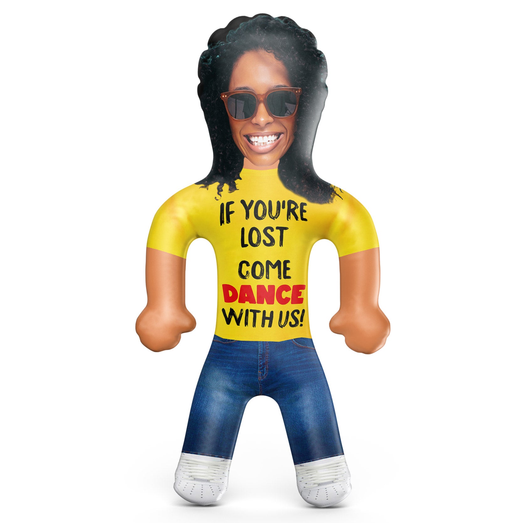 If Your'e Lost, Come Dance With Us! Blow Up Doll