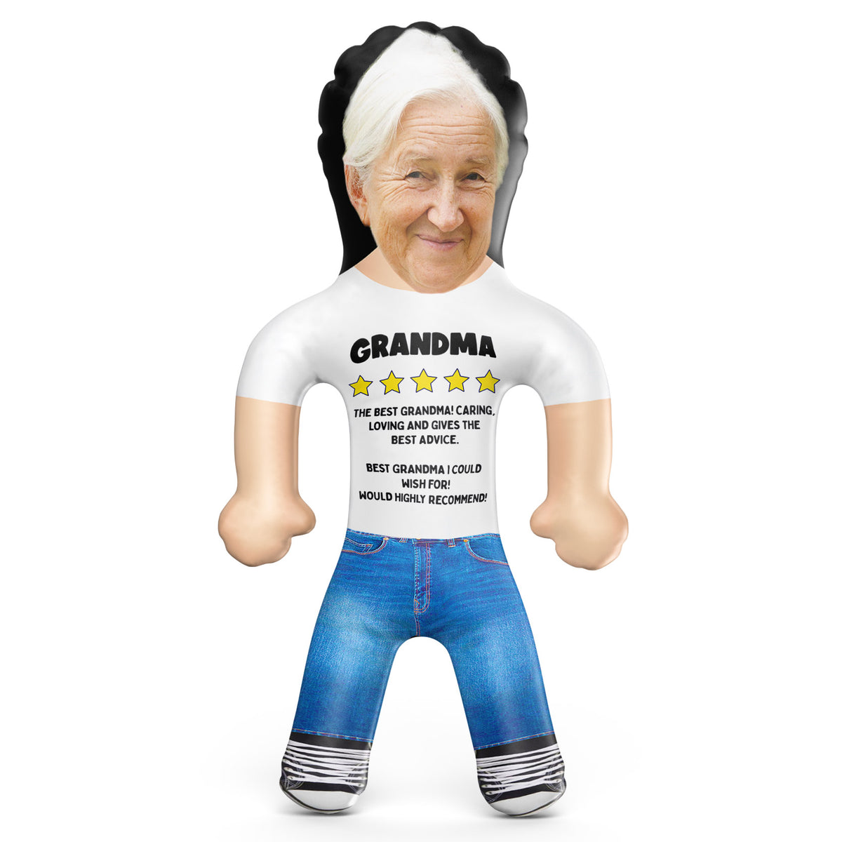 Grandma Rating Blow Up Doll