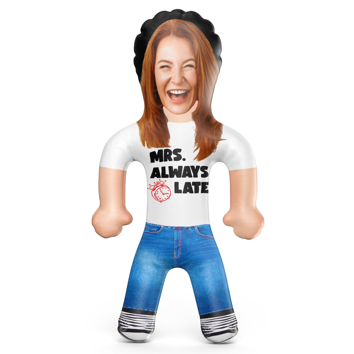 Mrs. Always Late Blow Up Doll