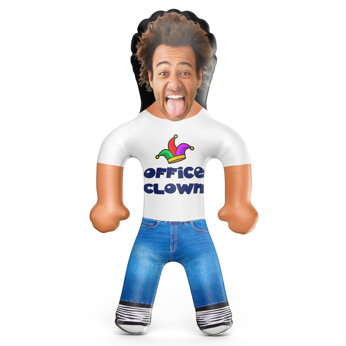 Office Clown Blow Up Doll