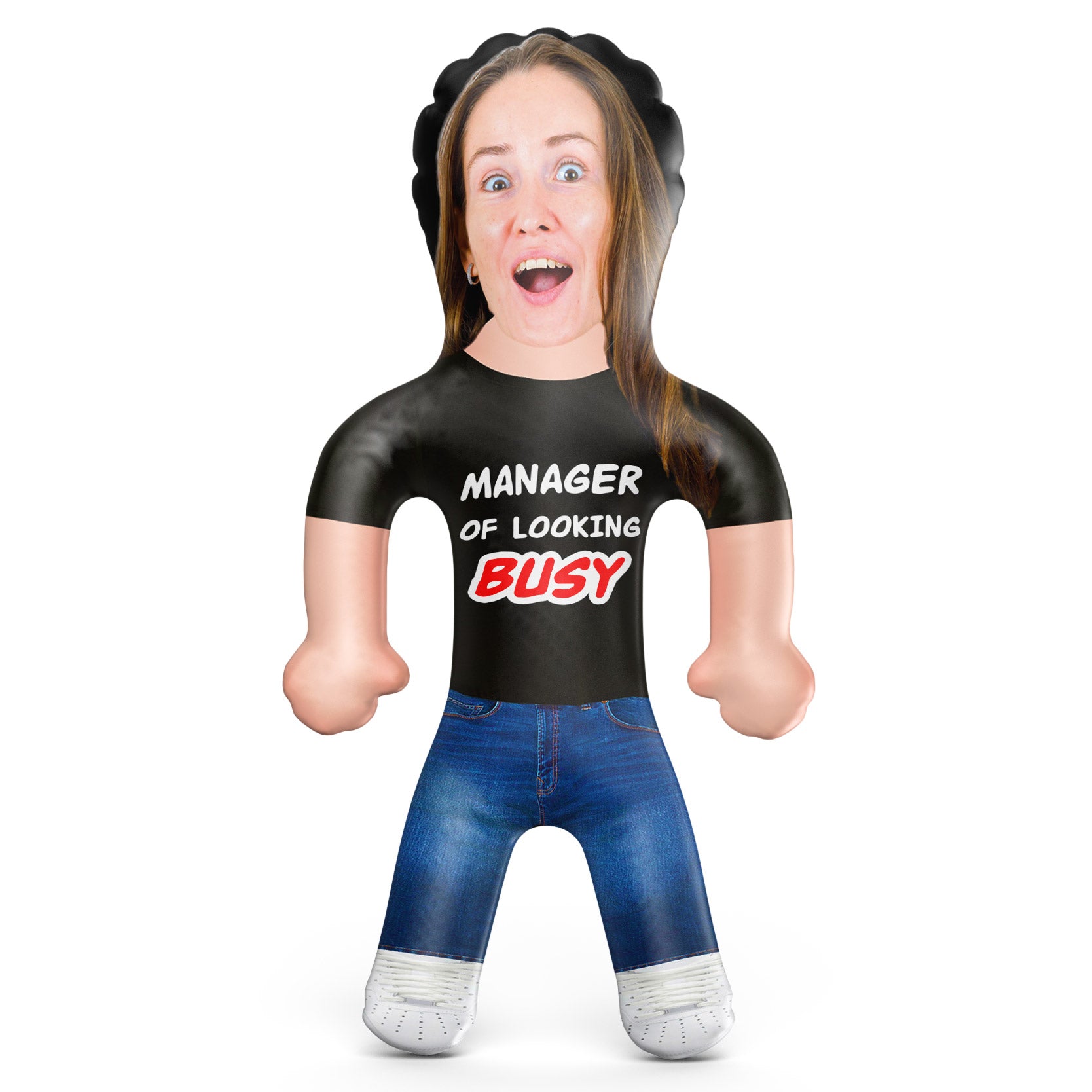 Manager Of Looking Busy Blow Up Doll