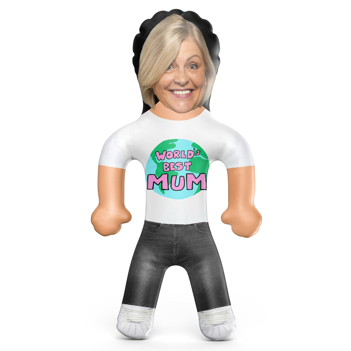 World's Best Mum Blow Up Doll