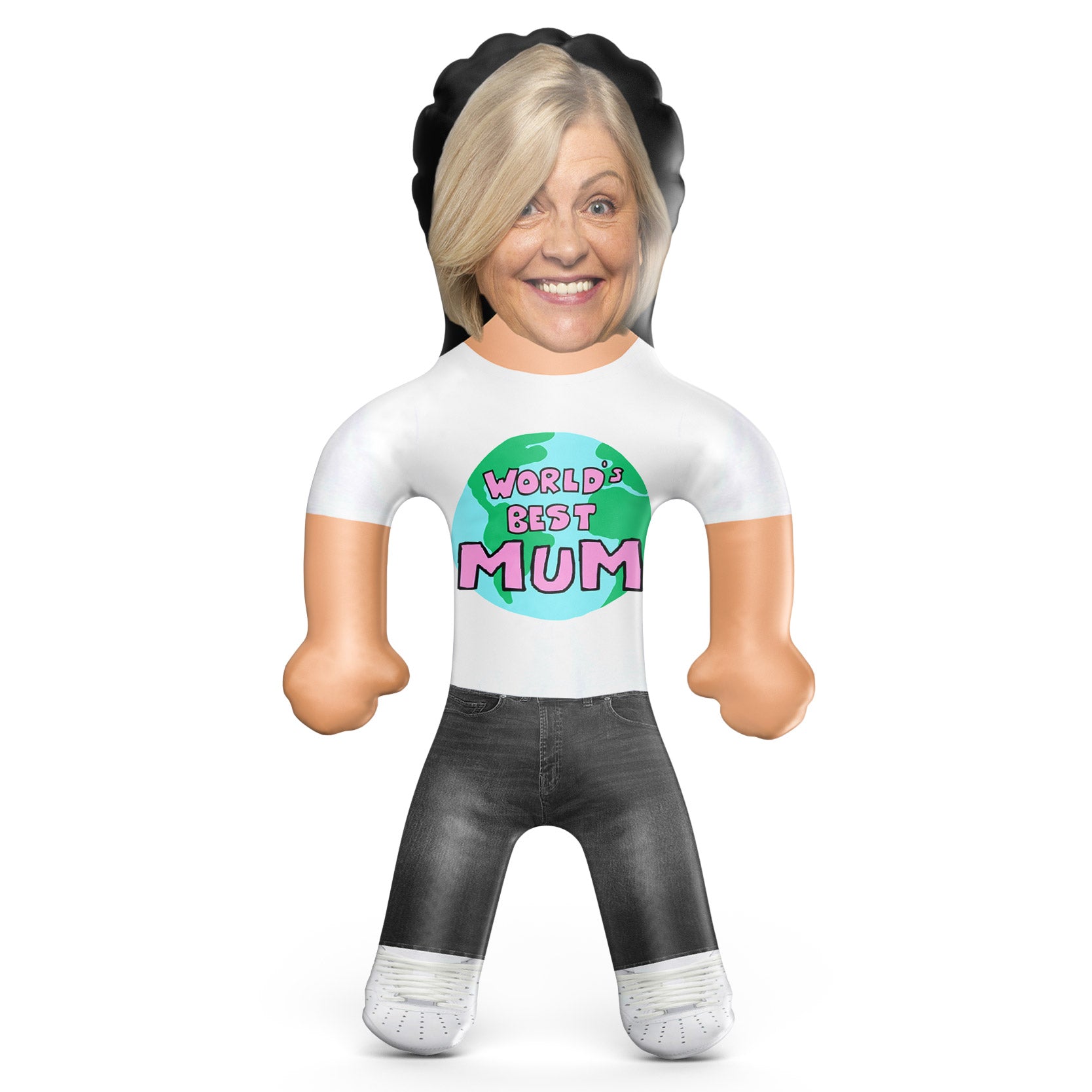 World's Best Mum Blow Up Doll