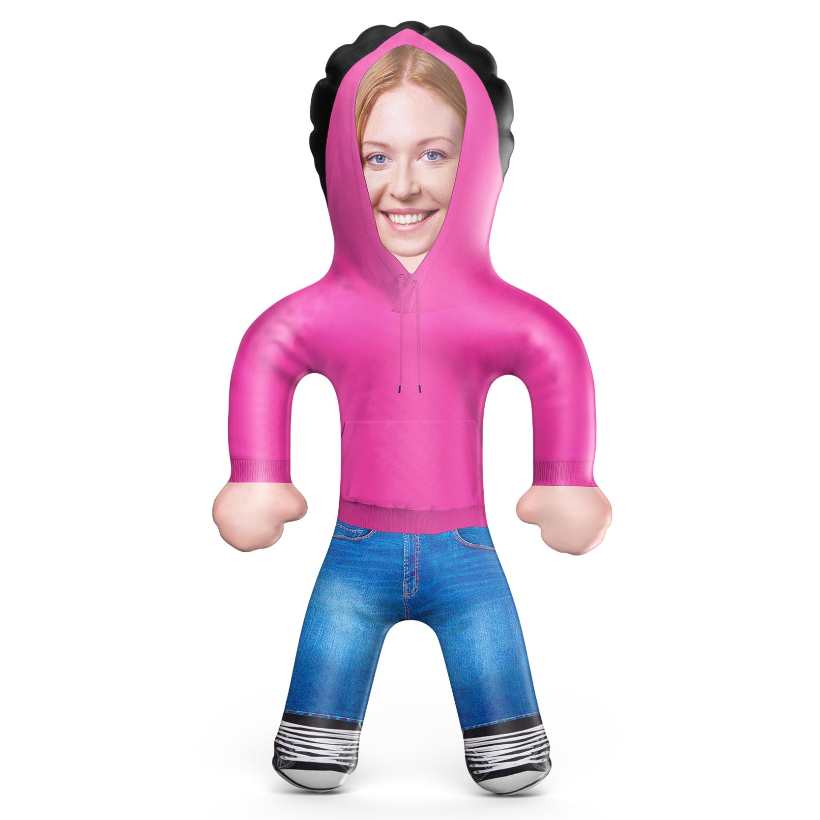 Pink Hoodie Blow Up Doll