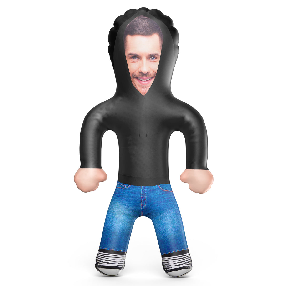 Black Hoodie Blow Up Doll