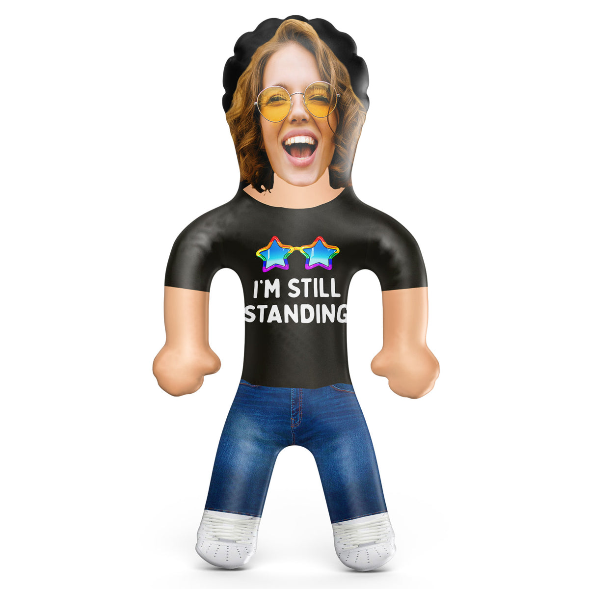 I'm Still Standing Blow Up Doll