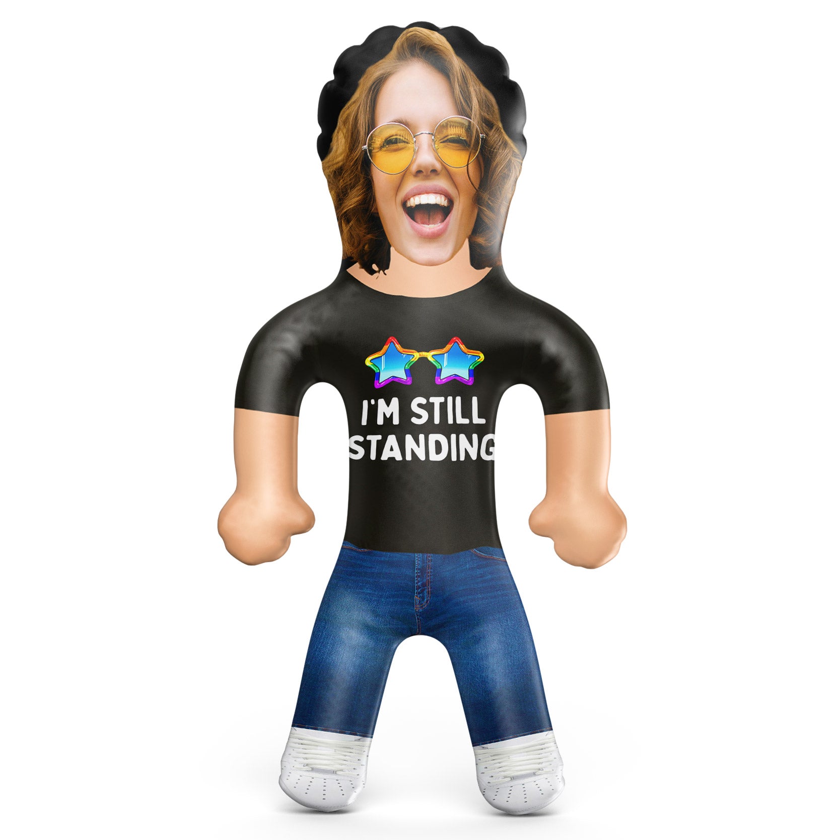 I'm Still Standing Blow Up Doll