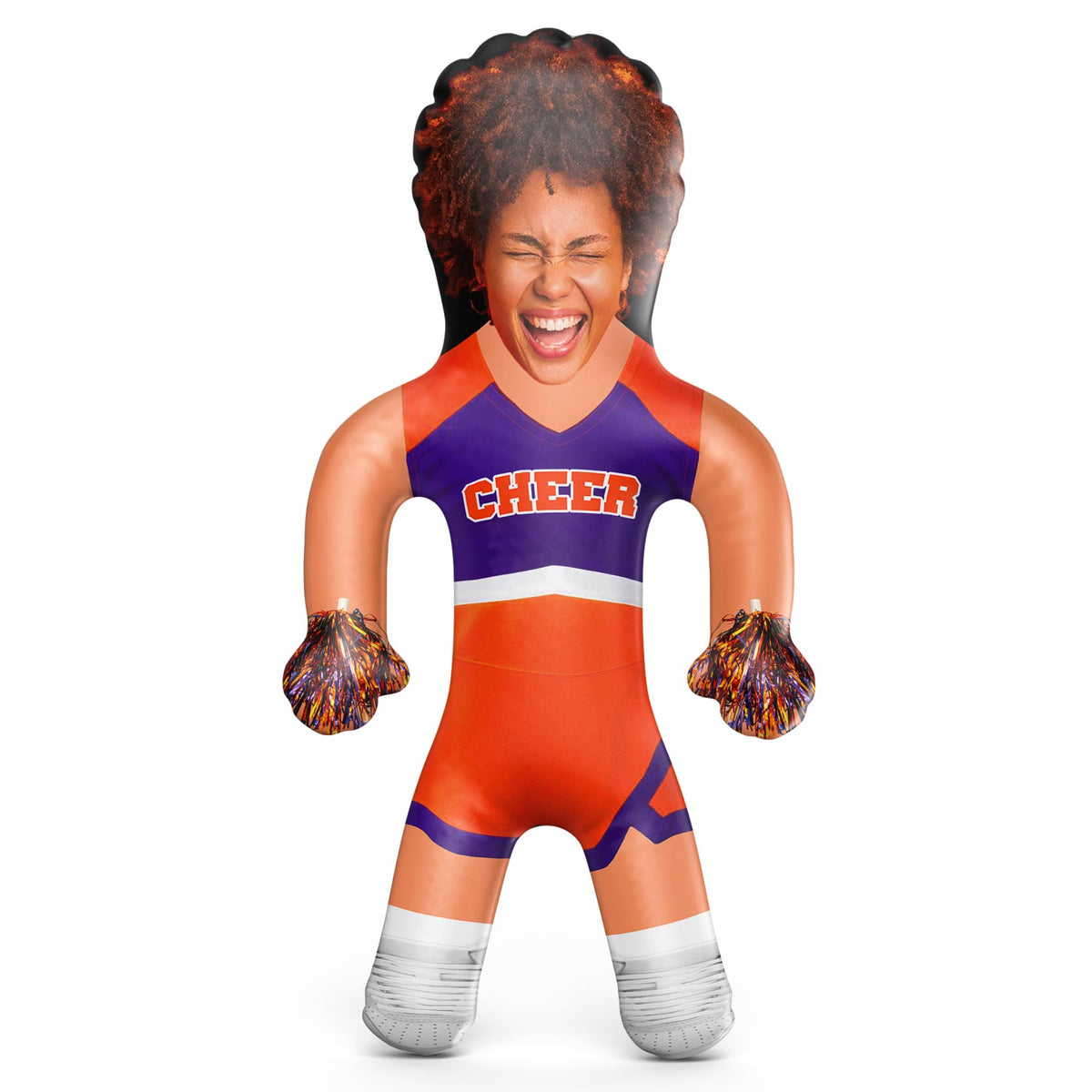 Clemson Cheerleader Blow Up Doll
