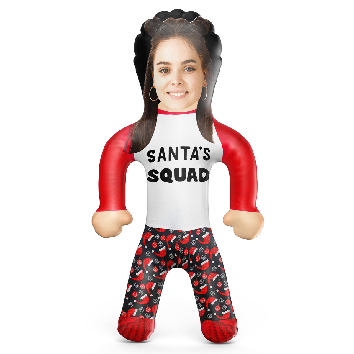 Santas Squad Pyjama Set Blow Up Doll