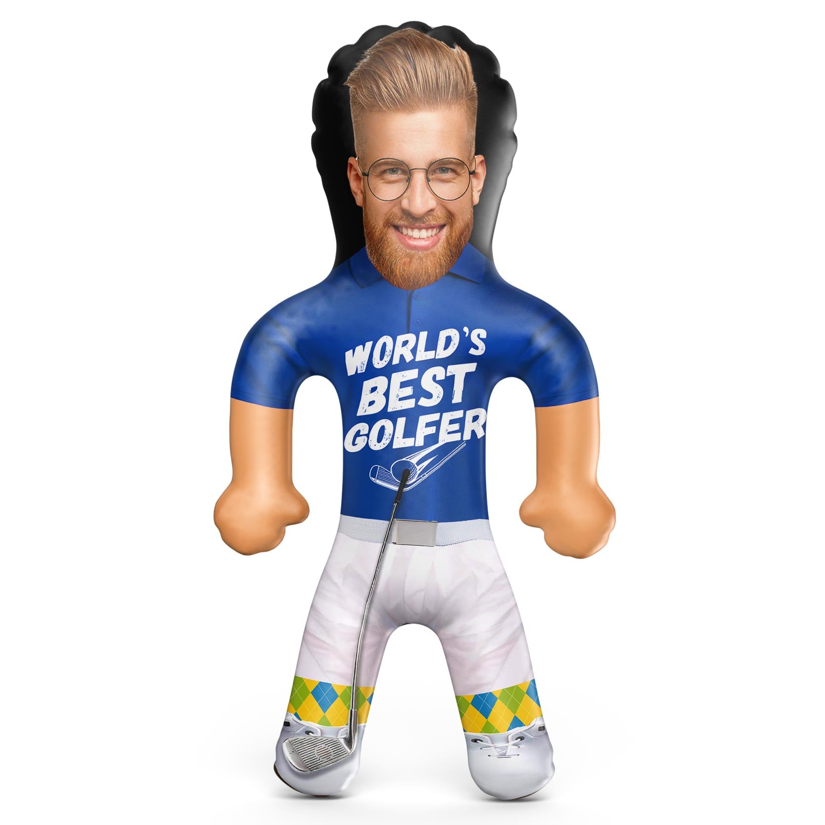 World's Best Golfer Blow Up Doll