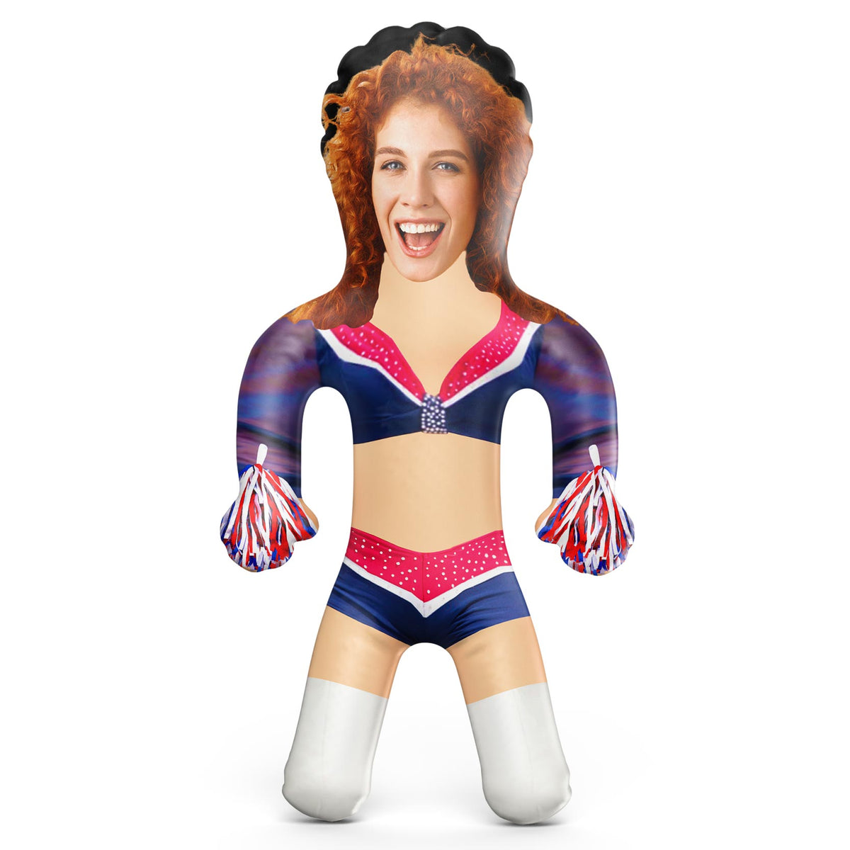 New England Cheerleader Blow Up Doll