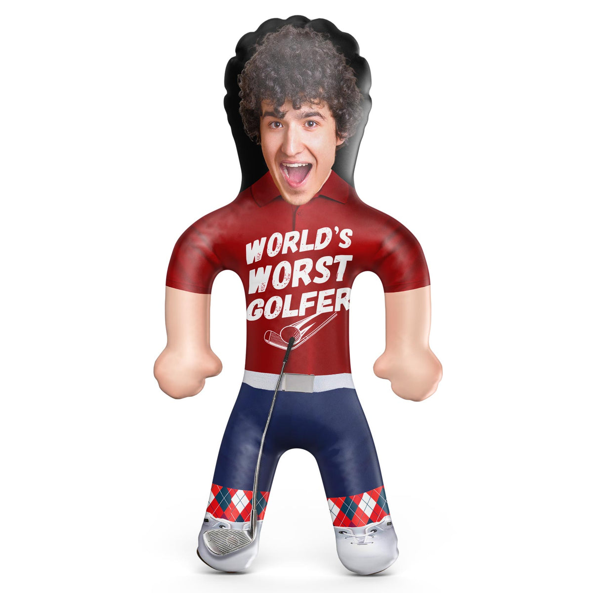 World's Worst Golfer Blow Up Doll