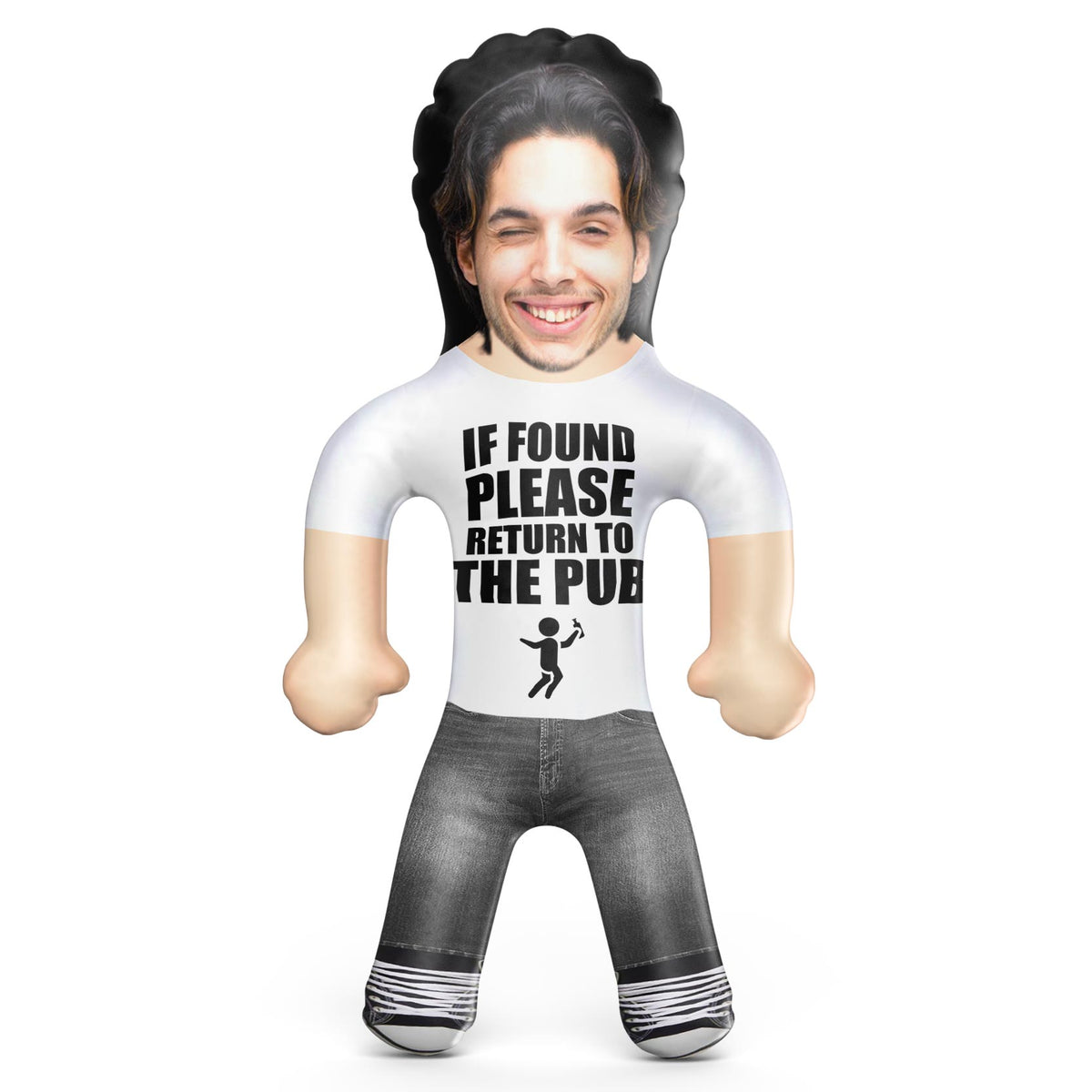 If Found Please Return To The Pub Blow Up Doll
