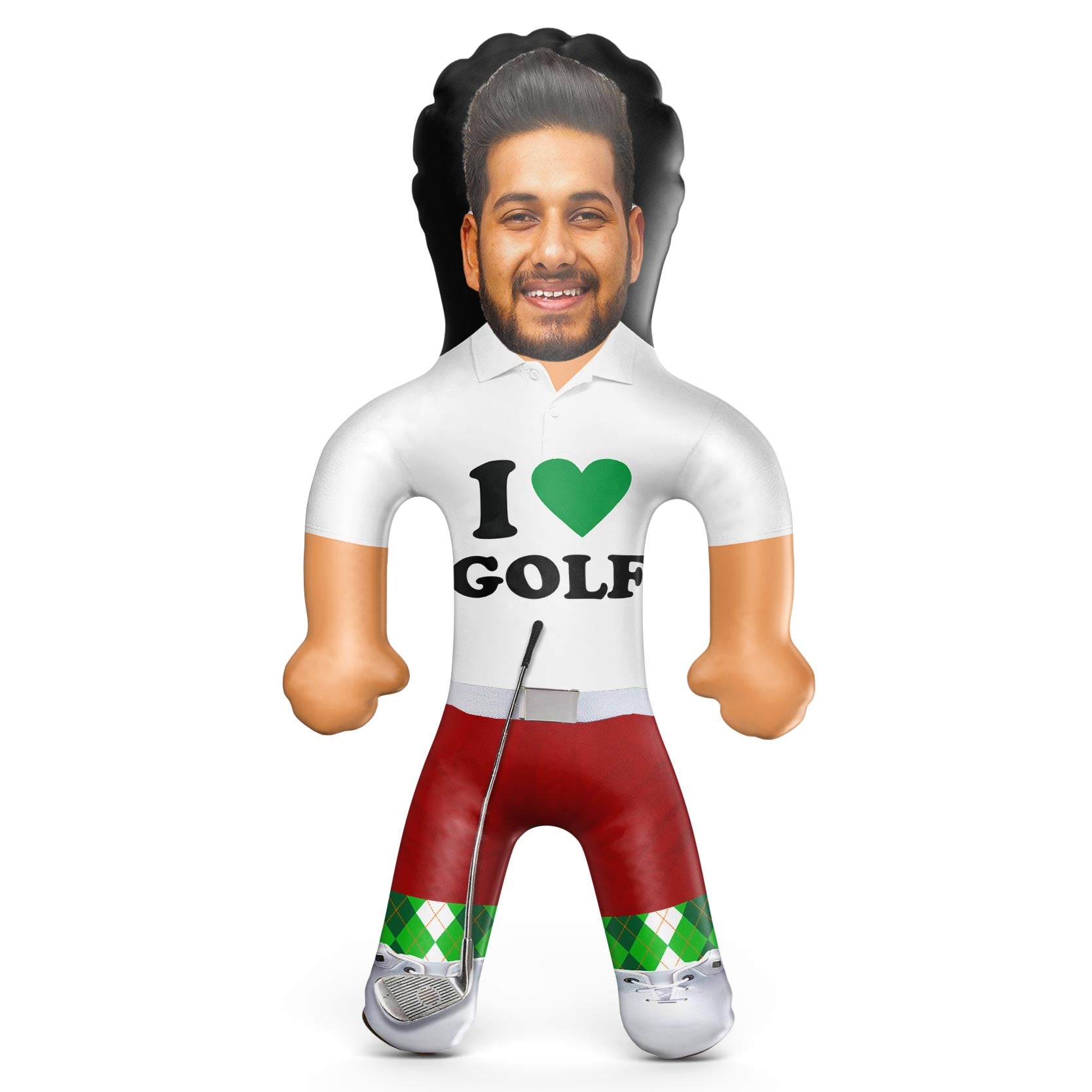I Love Golf Blow Up Doll