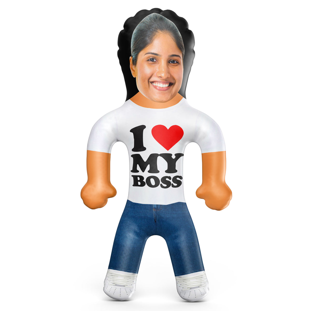 I Heart My Boss Blow Up Doll