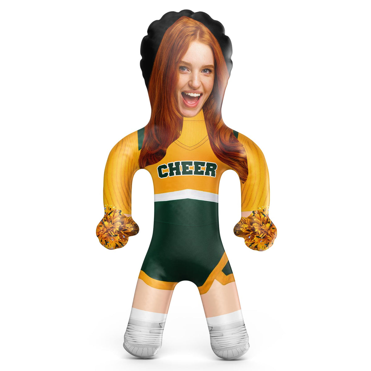 Green Bay Cheerleader Blow Up Doll