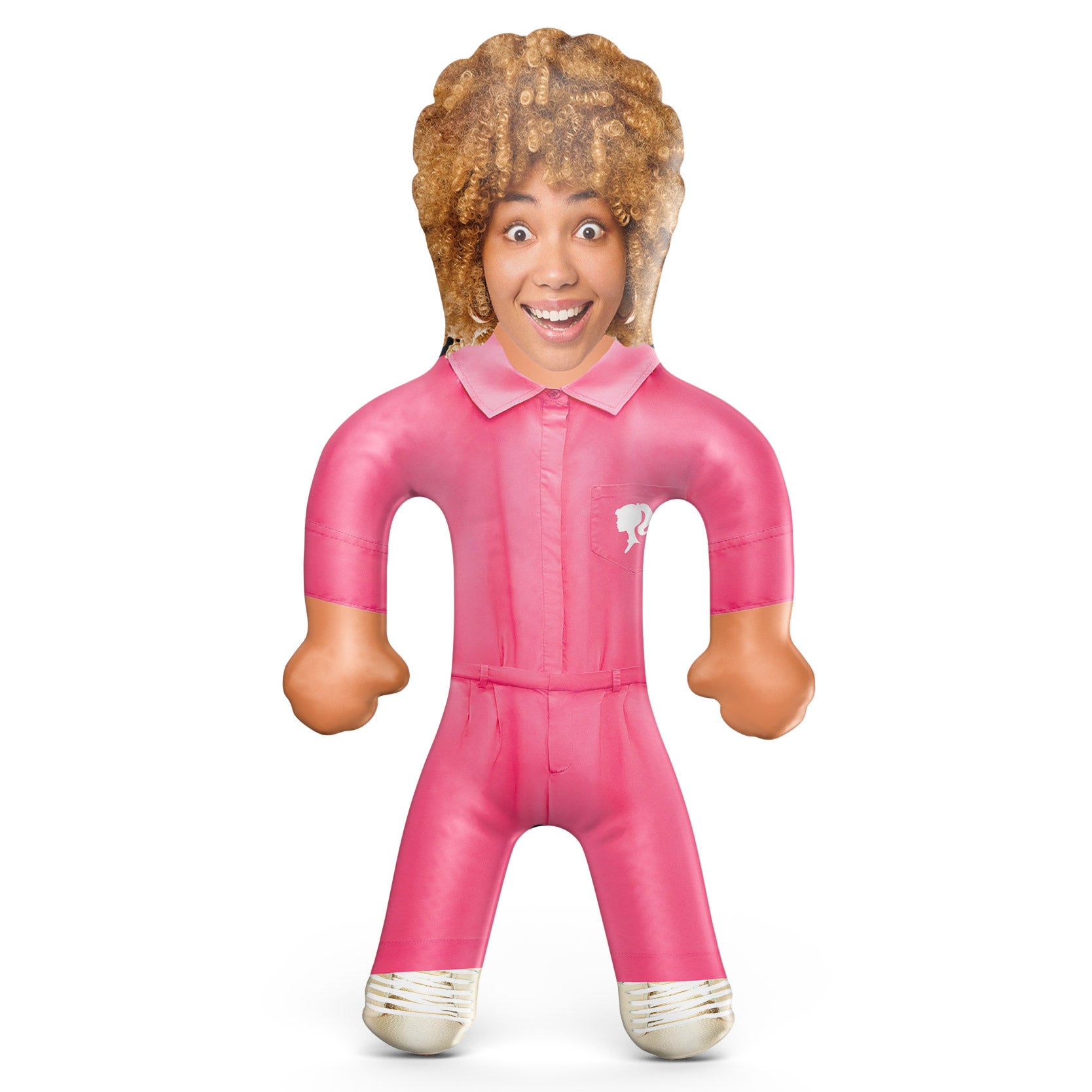 Pink Jumpsuit Blow Up Doll