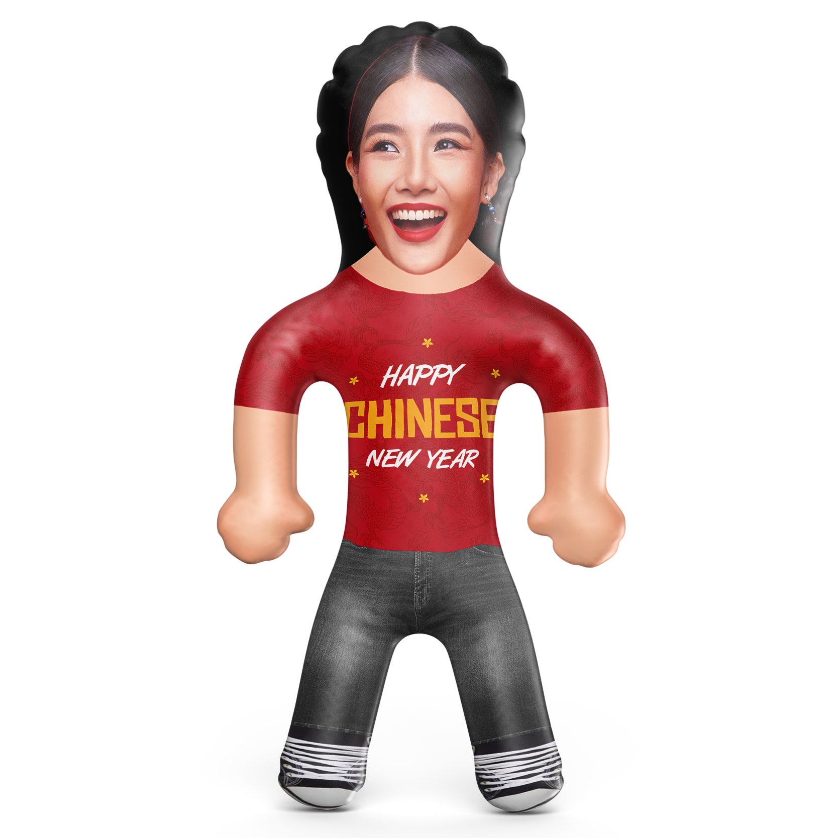 Happy Chinese New Year Blow Up Doll