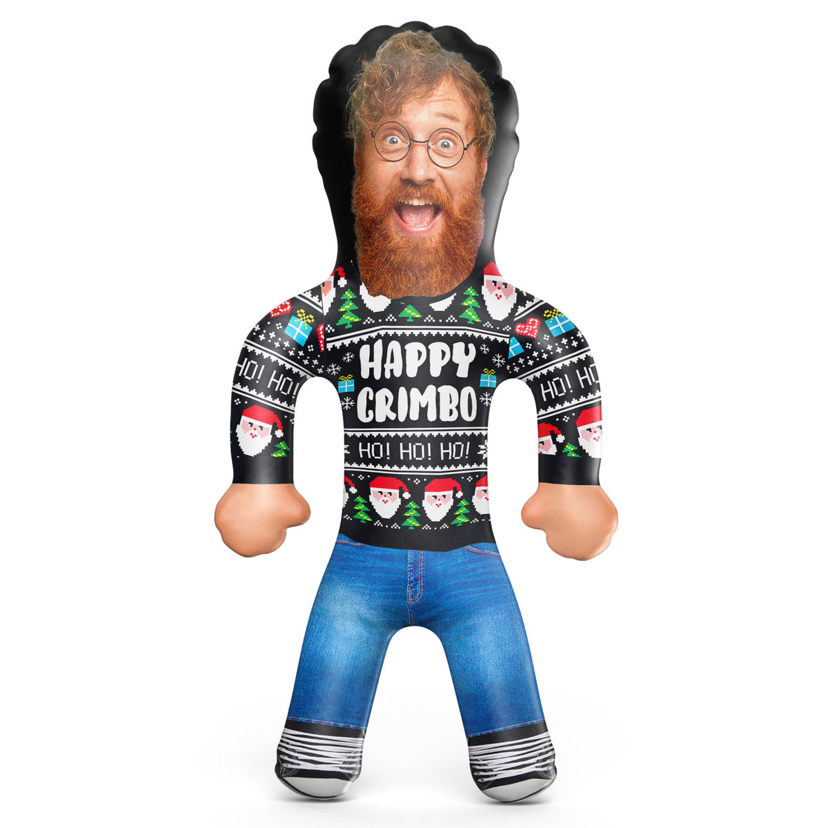 Happy Chrimbo Blow Up Doll