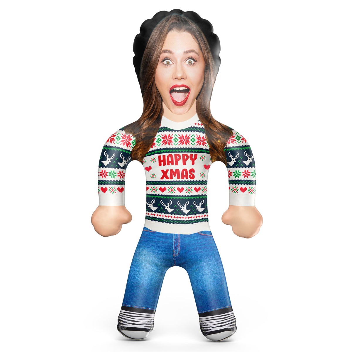 Happy Xmas Blow Up Doll