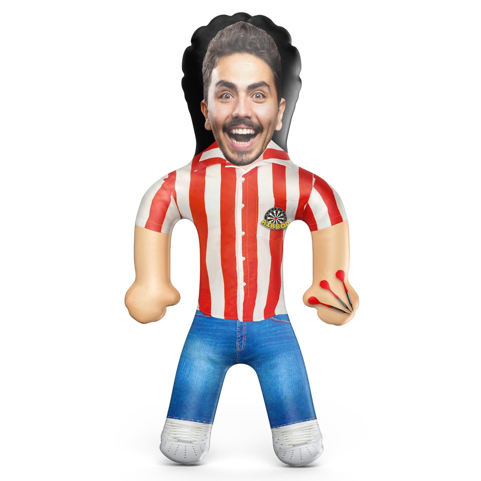 Bullseye Darts Blow Up Doll