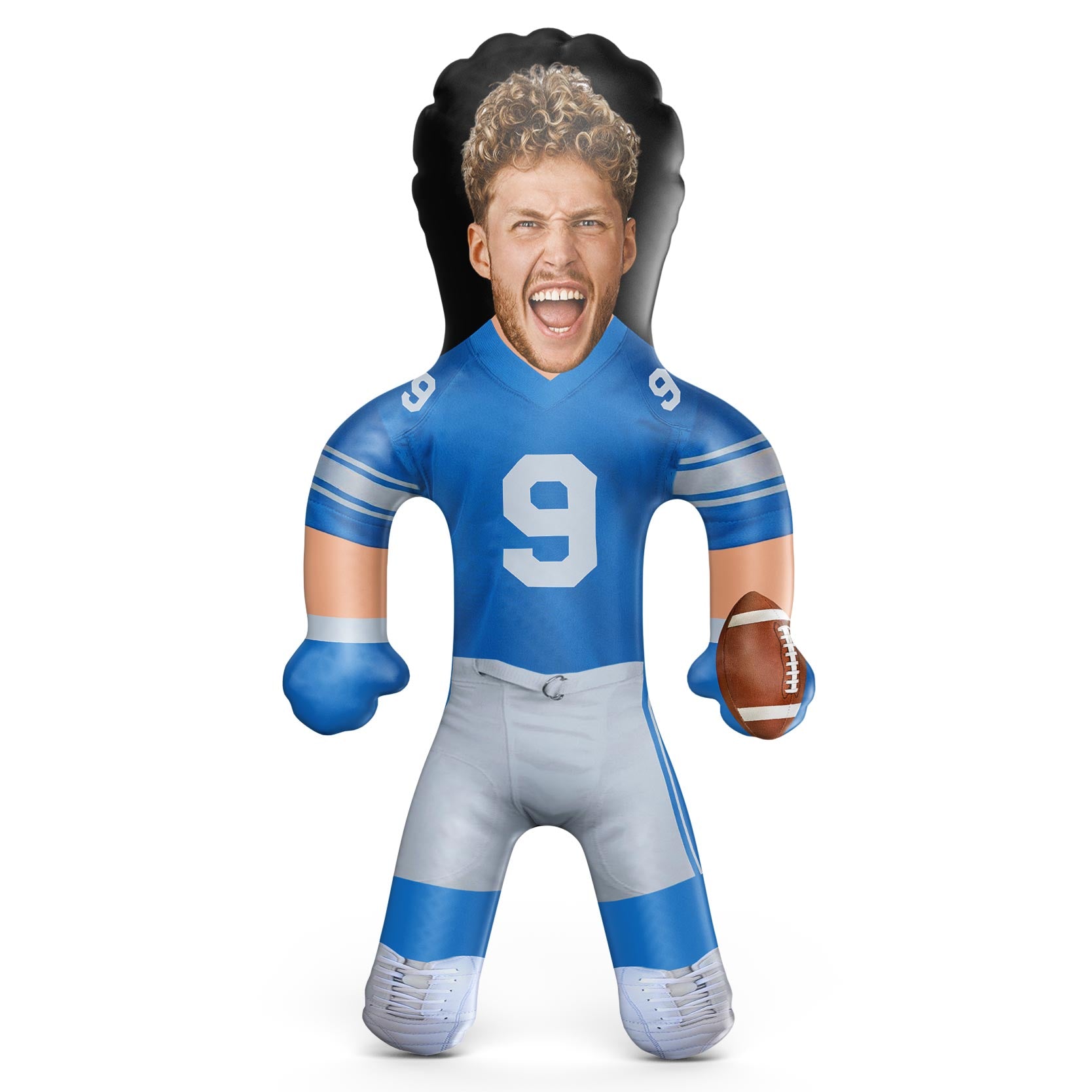 Detroit Football Blow Up Doll