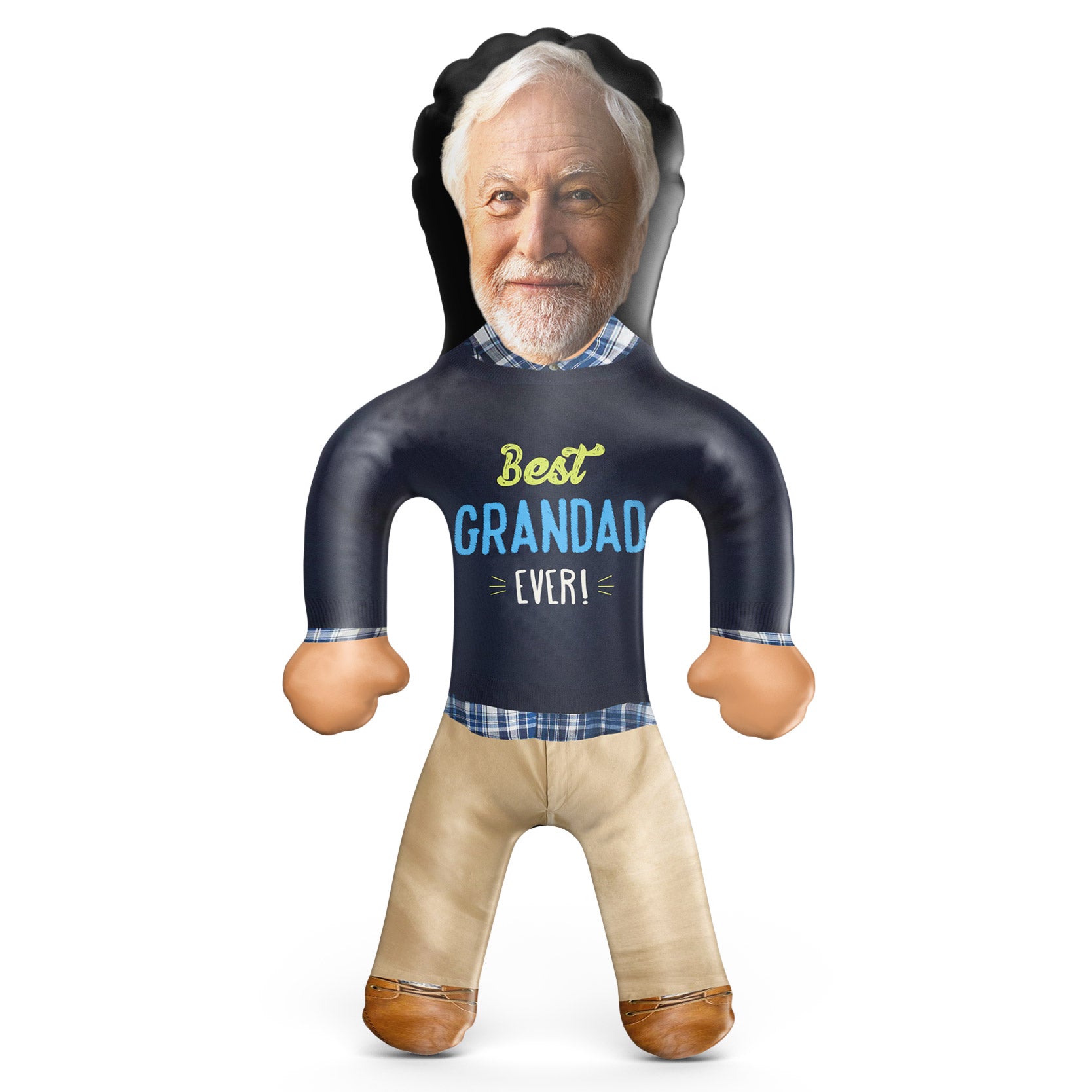 Best Grandad Ever confezione da 2 sottobicchieri - 9 cm x 9 cm Best Grandad Ever confezione da 2 sottobicchieri - 9 cm x 9 cm