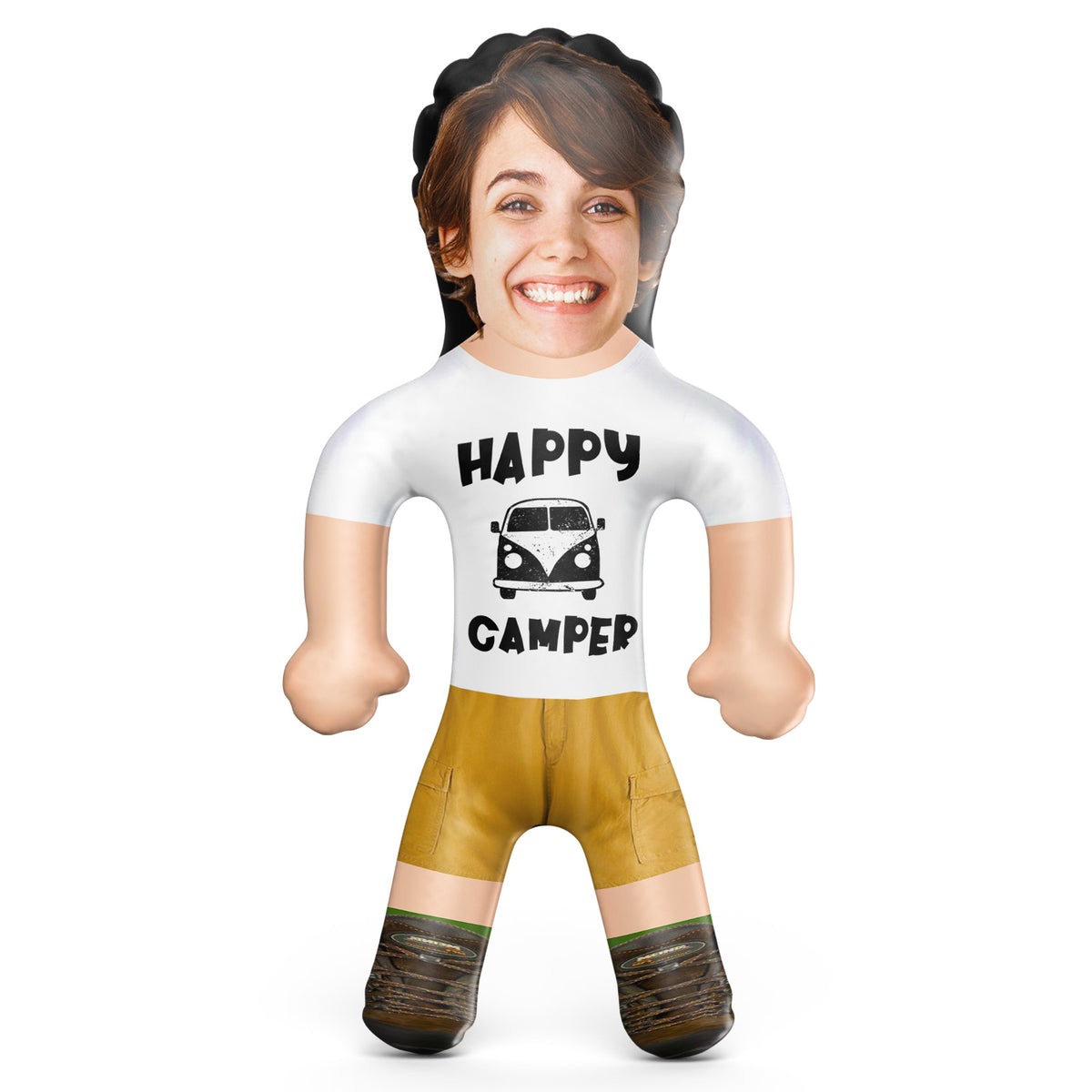 Happy Camper Blow Up Doll