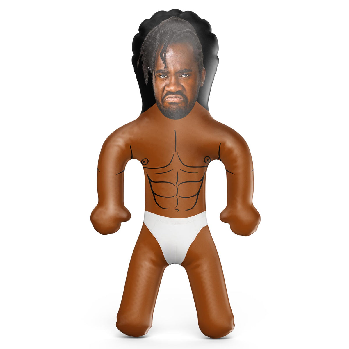 Muscle Guy White Swimmers Blow Up Doll