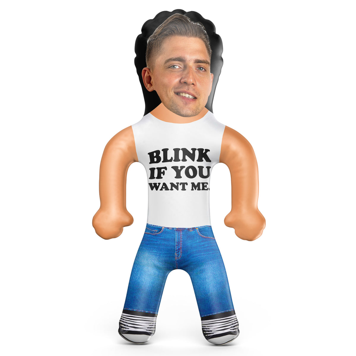 Blink if you want me Blow Up Doll