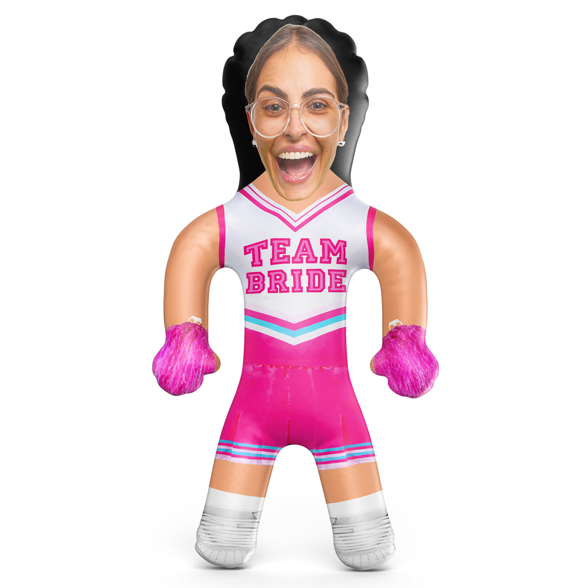 Team Bride Cheerleader Blow Up Doll