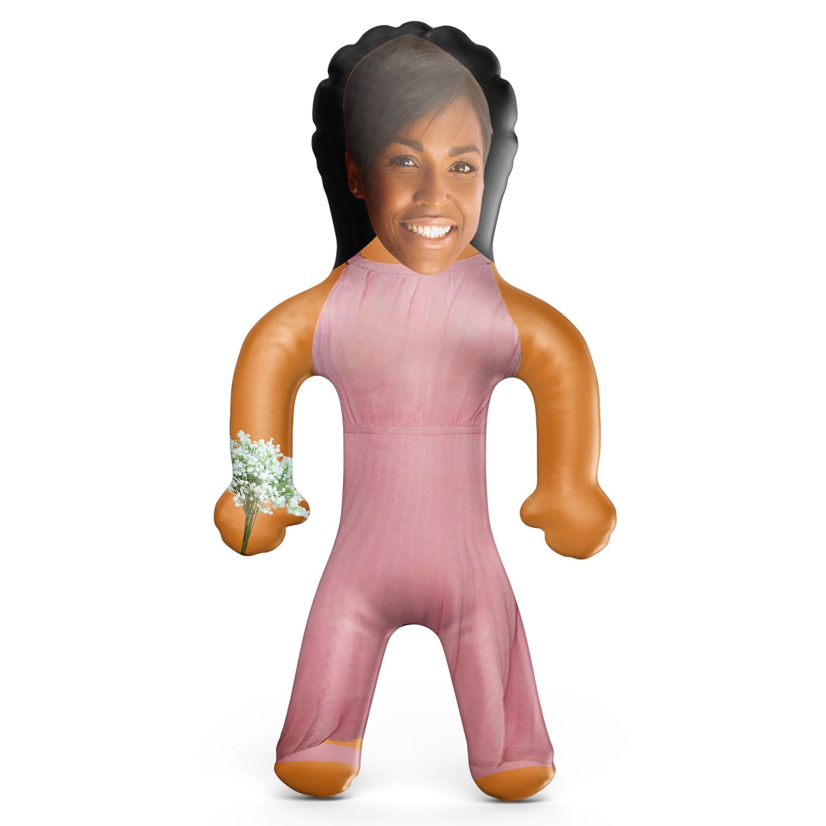 Bridesmaid Dress - Light Pink Blow Up Doll