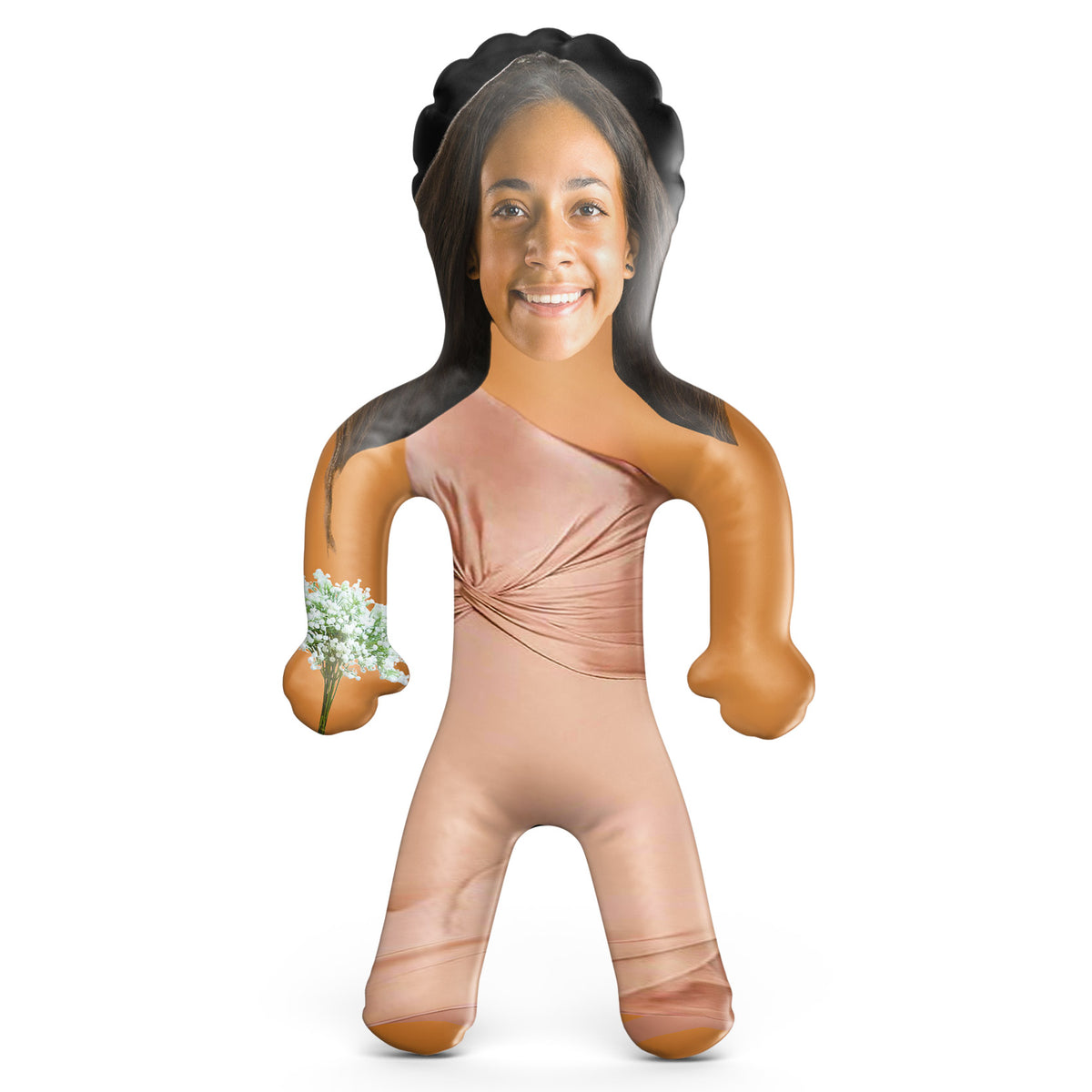Bridesmaid Dress - Blush Blow Up Doll