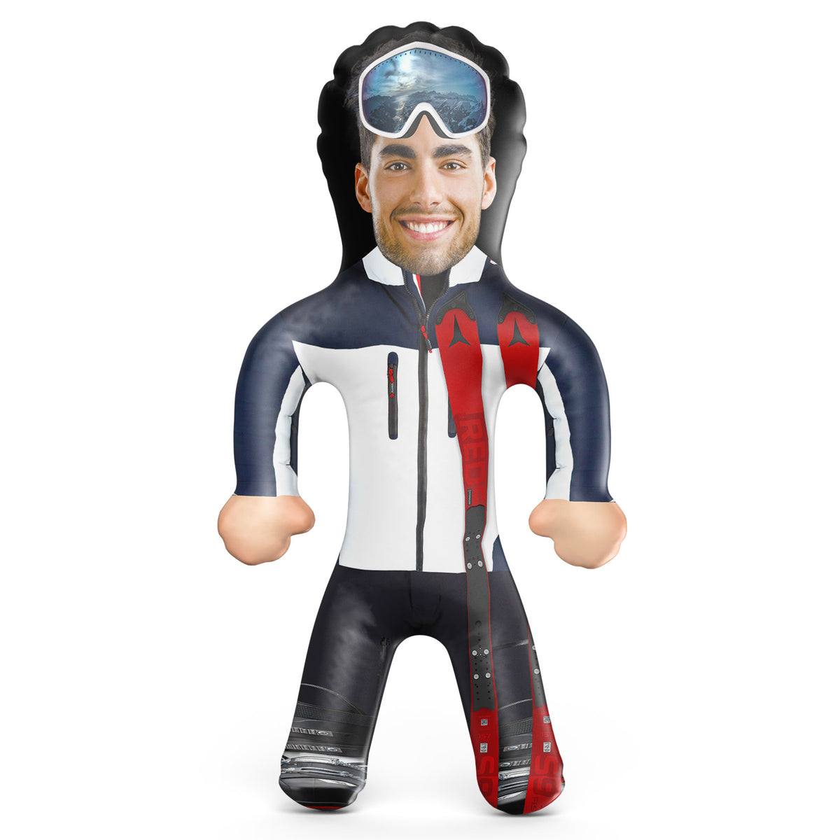 Skiier Blow Up Doll