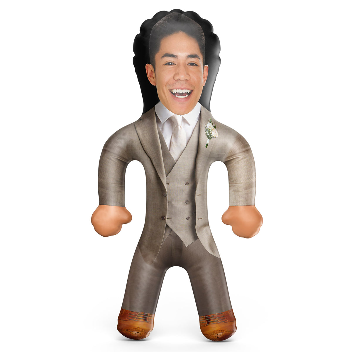 Groomsman - Beige Blow Up Doll