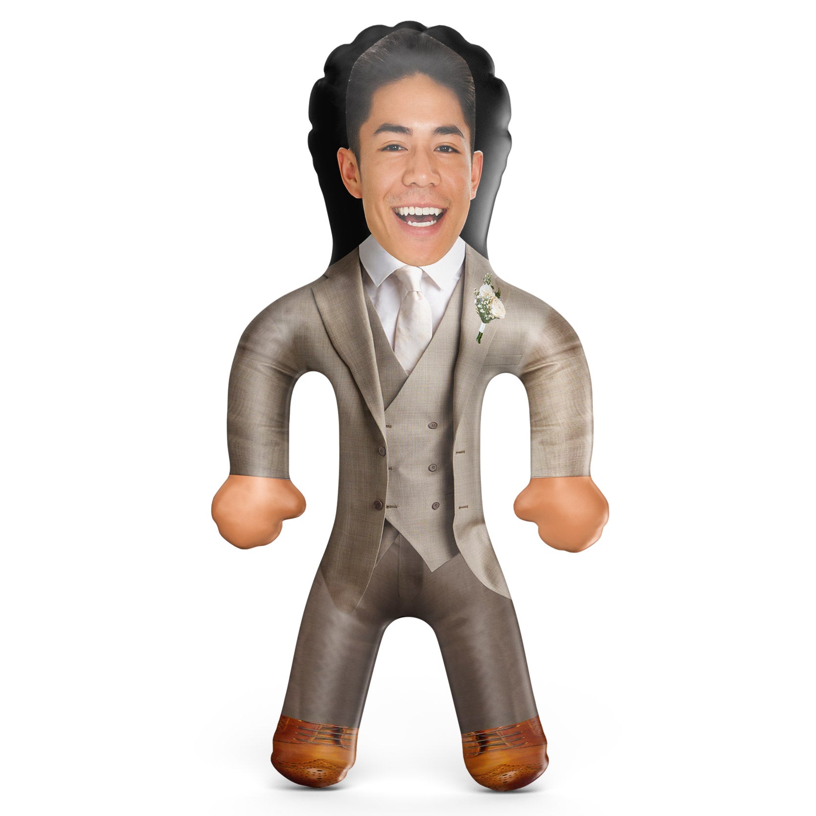 Groomsman - Beige Blow Up Doll
