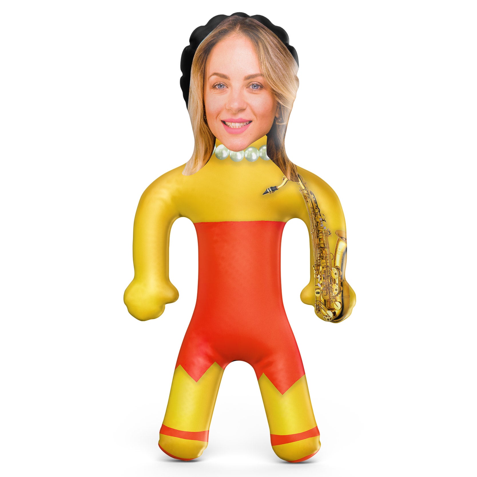 Yellow Girl Blow Up Doll