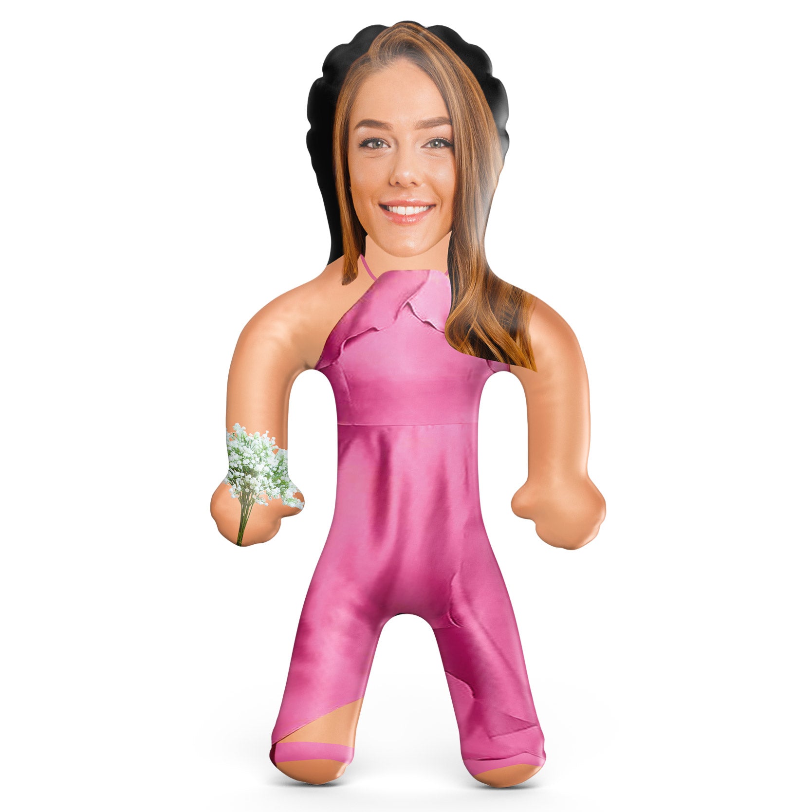 Bridesmaid Dress - Pink Blow Up Doll