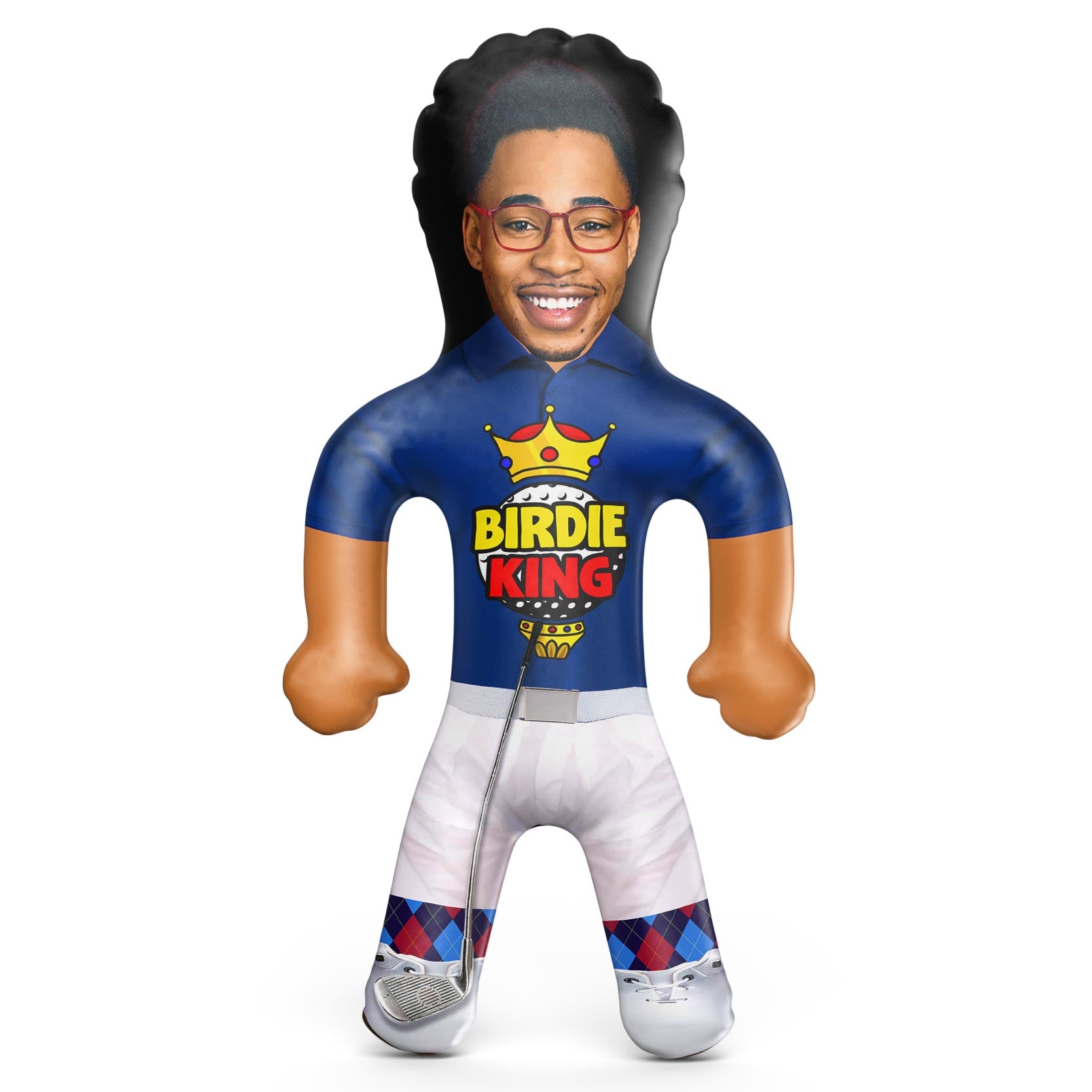 Birdie King Golfer Blow Up Doll
