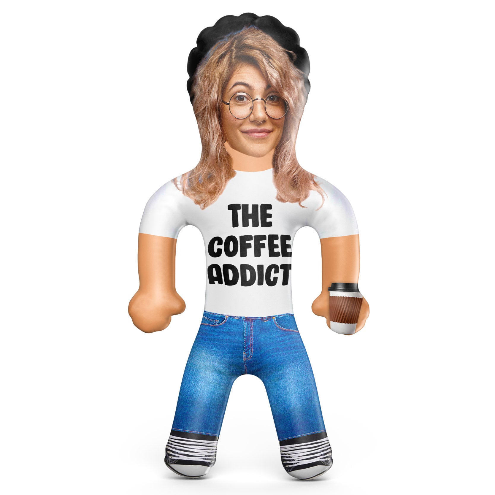 The Coffee Addict Blow Up Doll