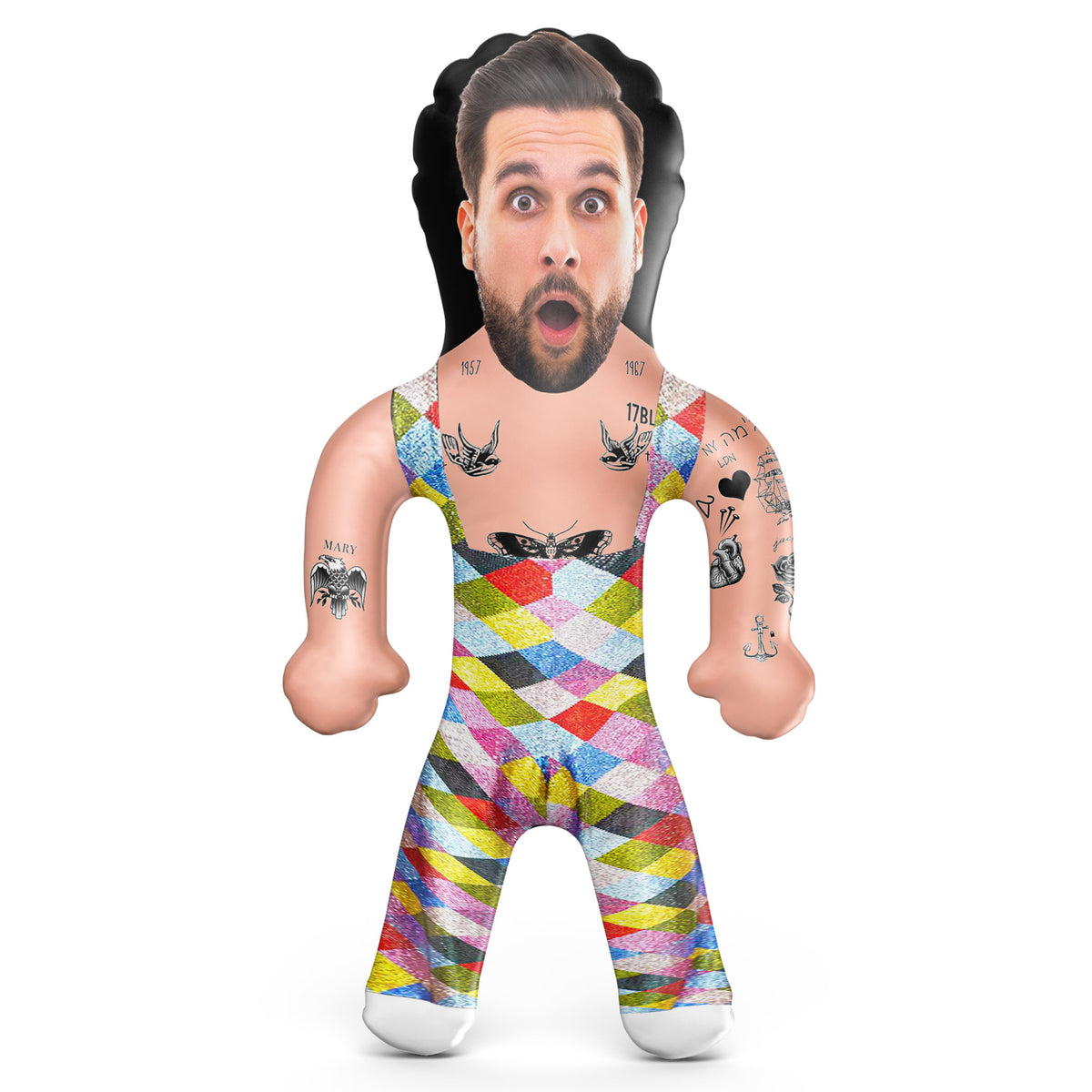 Tattoo Pop Star Blow Up Doll