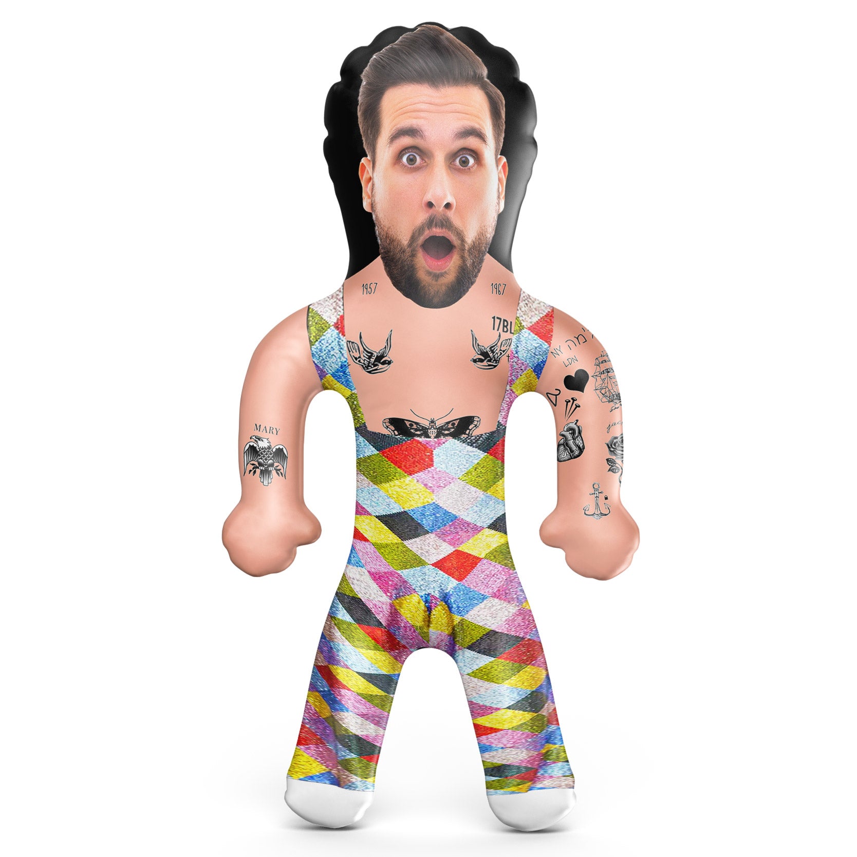 Tattoo Pop Star Blow Up Doll