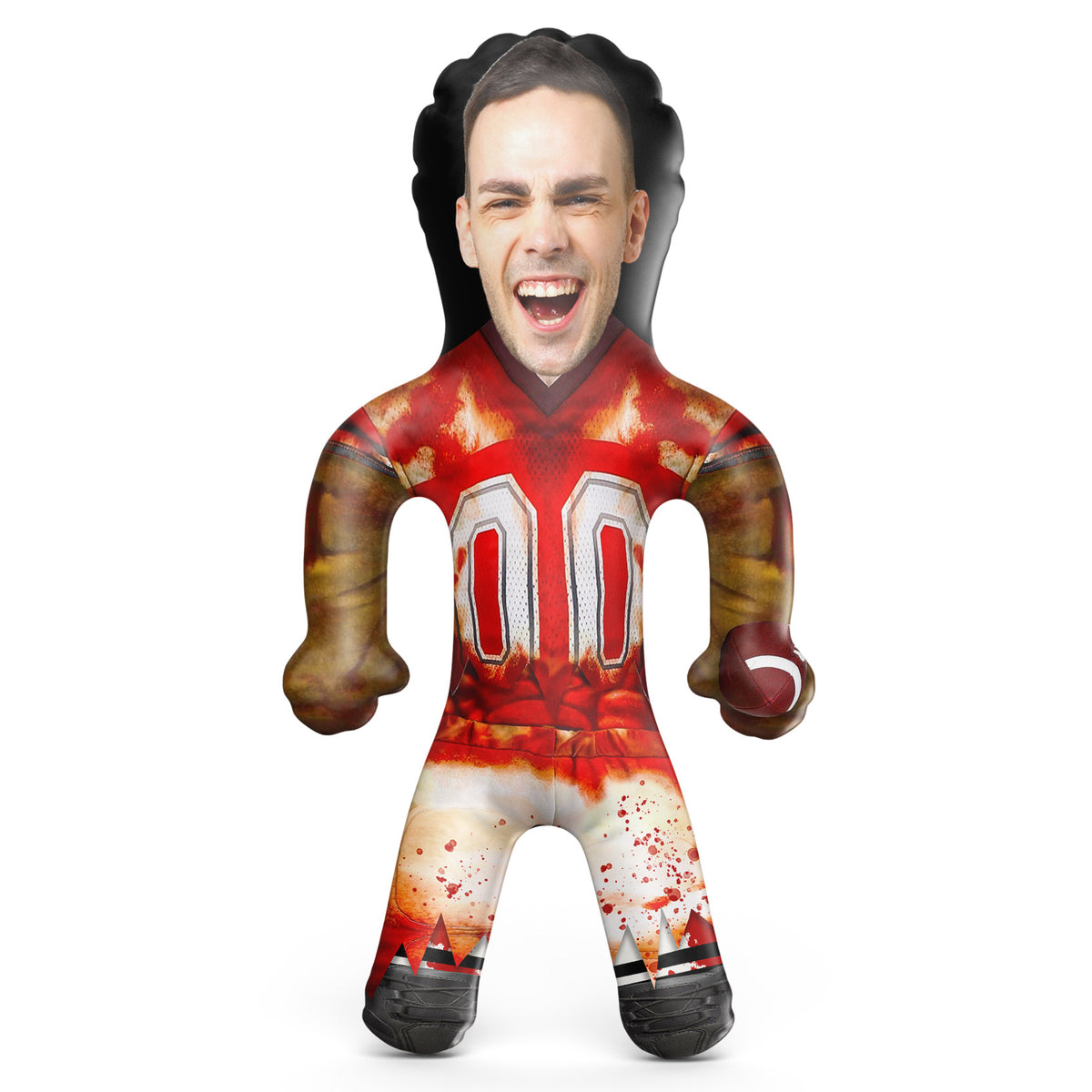 Zombie American Football Player Blow Up Doll
